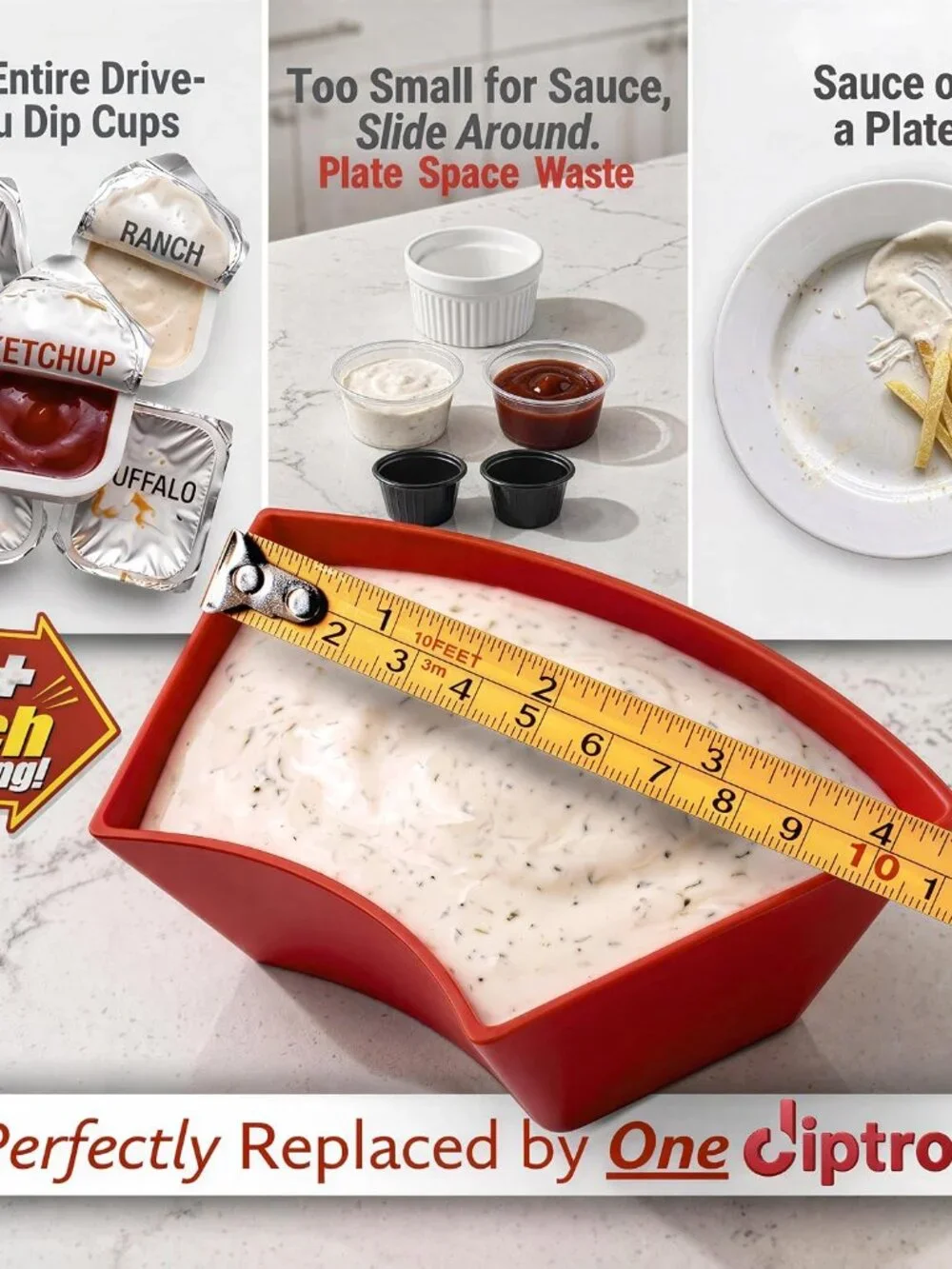 XL 4 oz Deep Dipping Cup